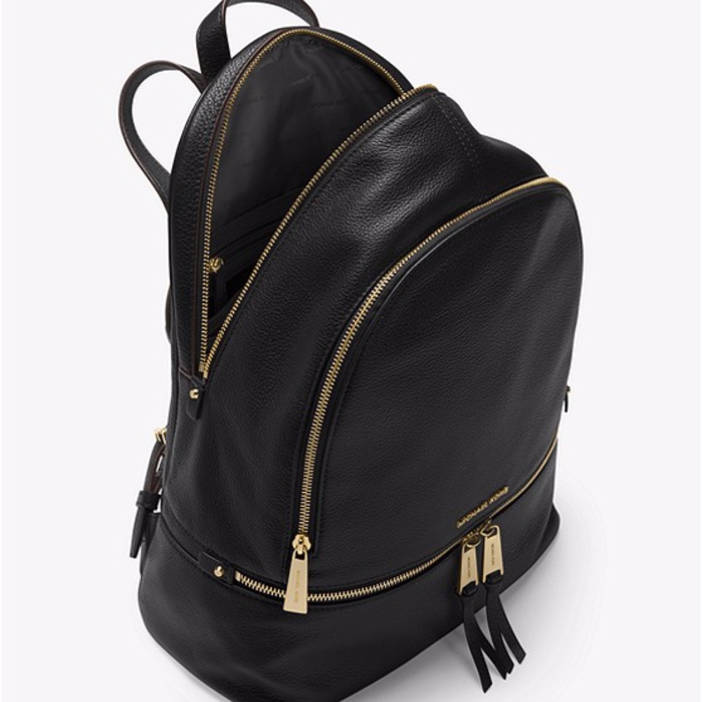 Michael Kors Rhea Large Leather Backpack